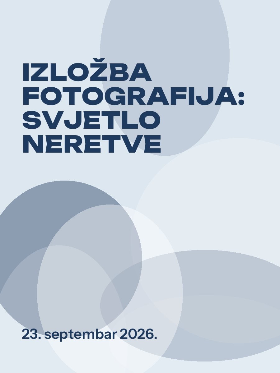 Ilustracija za primjer: Izložba fotografija: Svjetlo Neretve